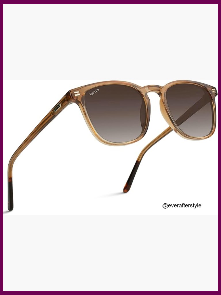 Men's Polarized Sunglasses With Acetate Frame, Shatter-Resistant Lenses